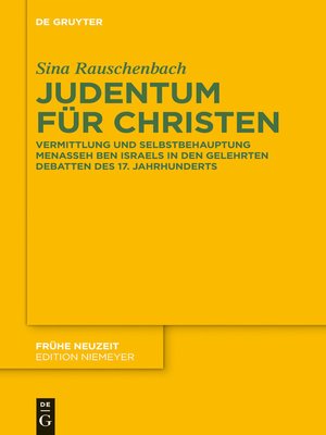 cover image of Judentum für Christen